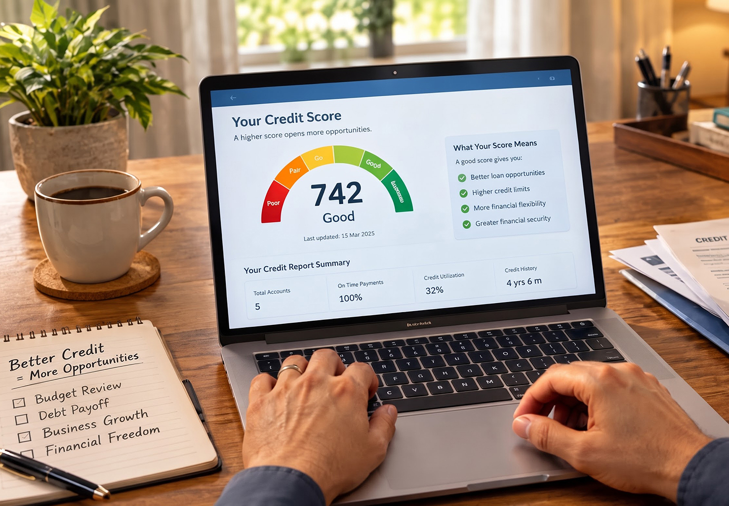 fynnedge free Credit score check